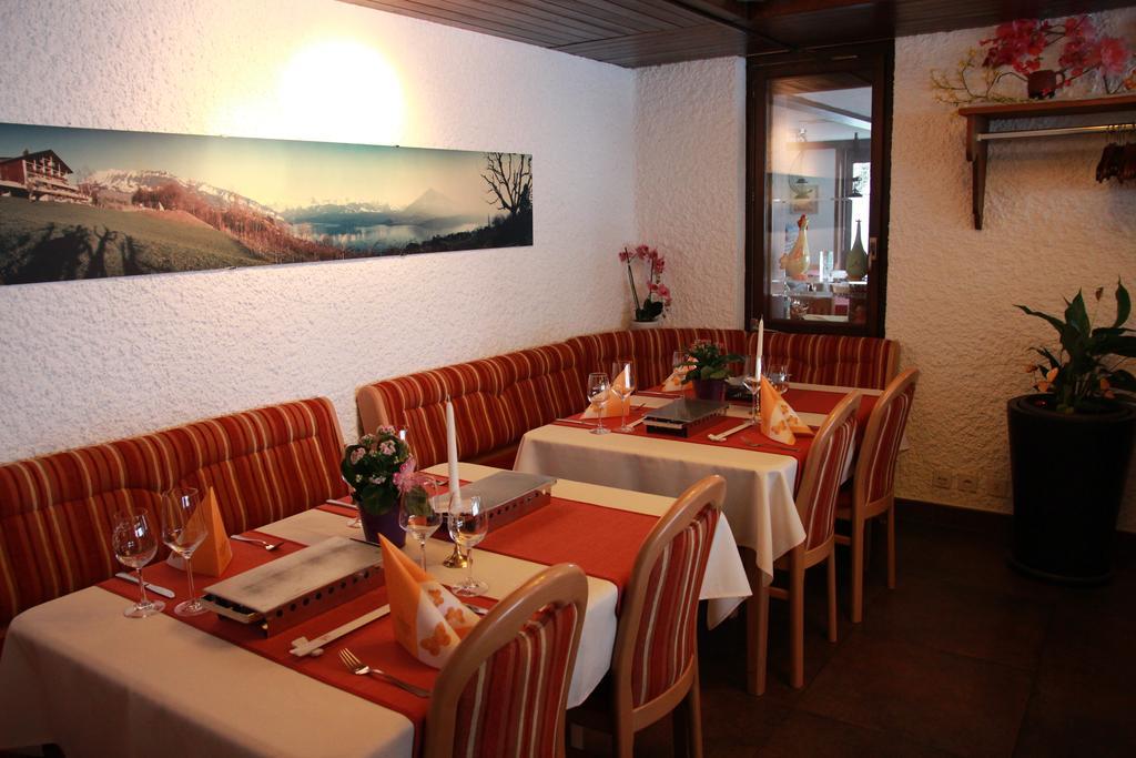 Hotel Restaurant Panorama Thun Exteriör bild